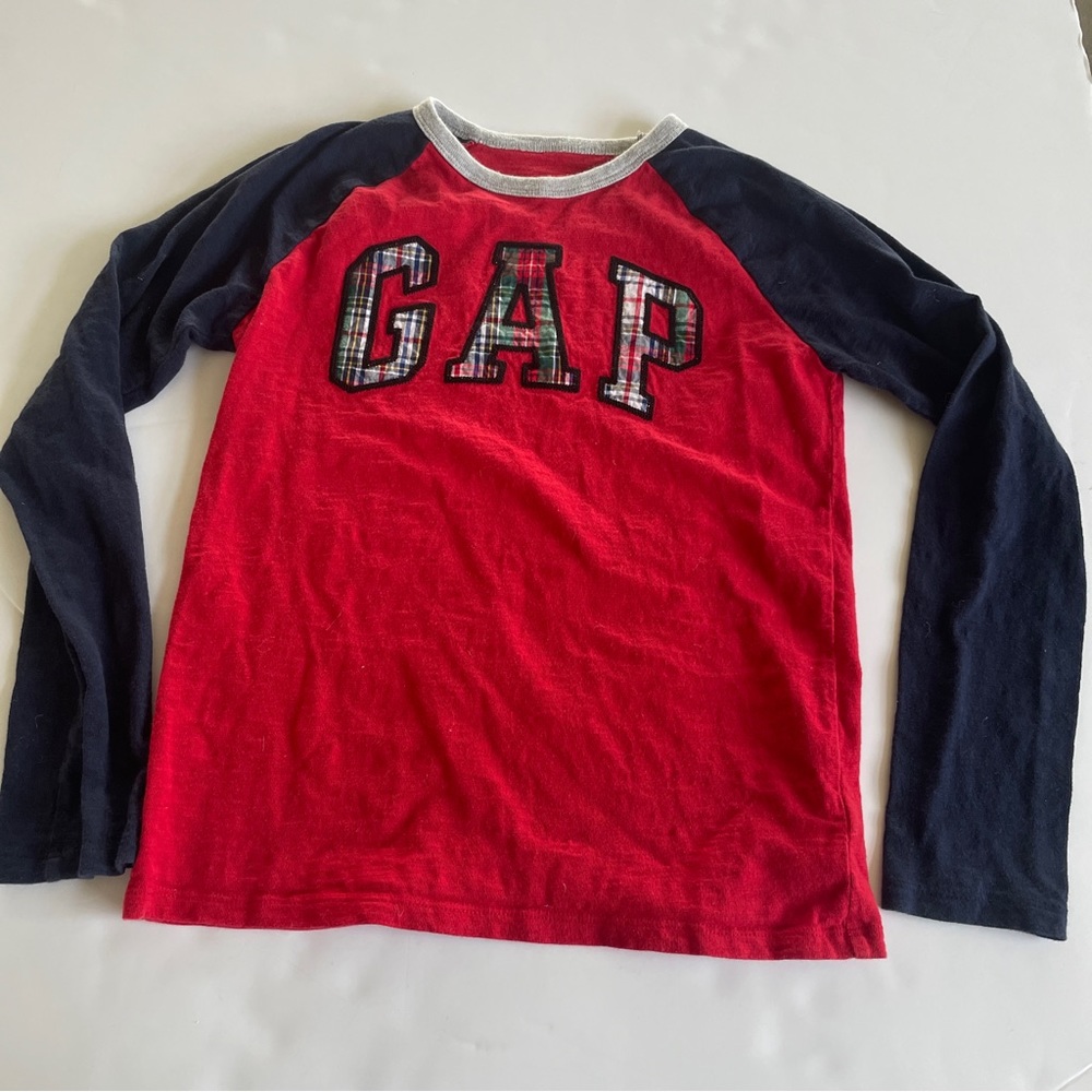 Gap Logo Plaid T-Shirt
